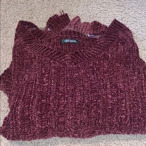 target cropped velvet sweater